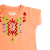 C2240 MNG PEACH MULTI Sequence T Shirt