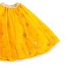 C2244 ZRA GUC T-SHIRT WITH  YELLOW FANCY NET SHARARA 2PCS