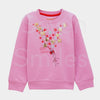 C2264 Mng Pink Star Catcher Fleece Sweart Shirt